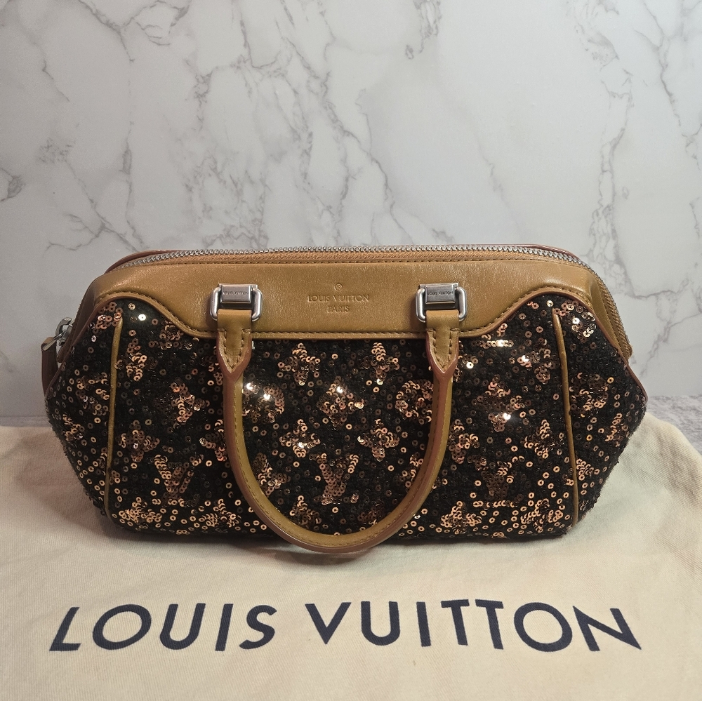 Louis Vuitton Sunshine Express Sequin Top Handle Bag